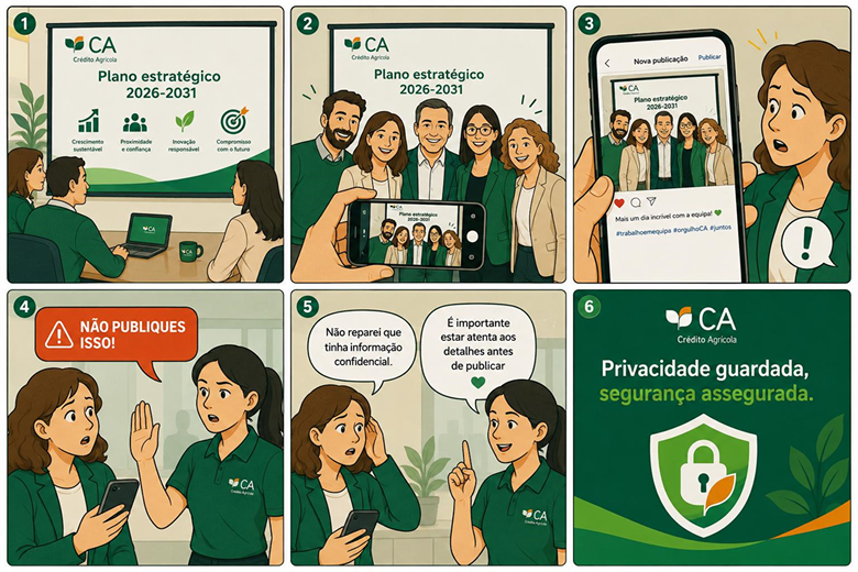 Privacidade guardada, segurança assegurada Privacidade guardada, segurança assegurada
